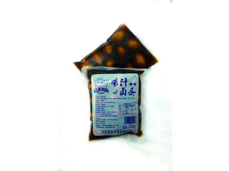 北京早餐店用带汁卤蛋